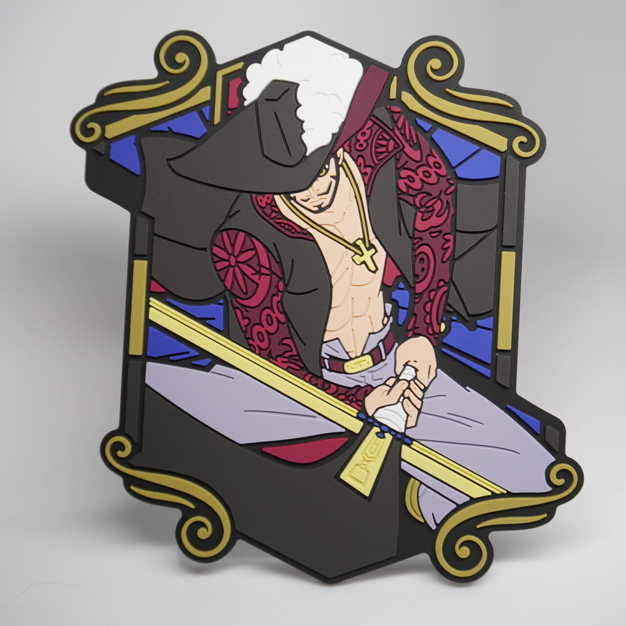 One Piece Dracule Mihawk 10cm Untersetzer