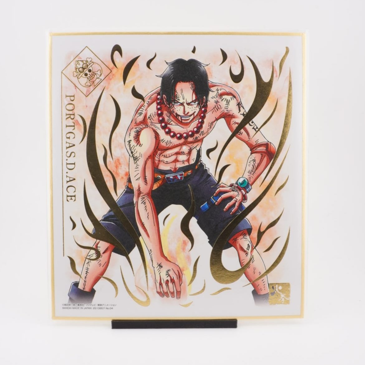One Piece 'Ace Grand Line Art' Shikishi