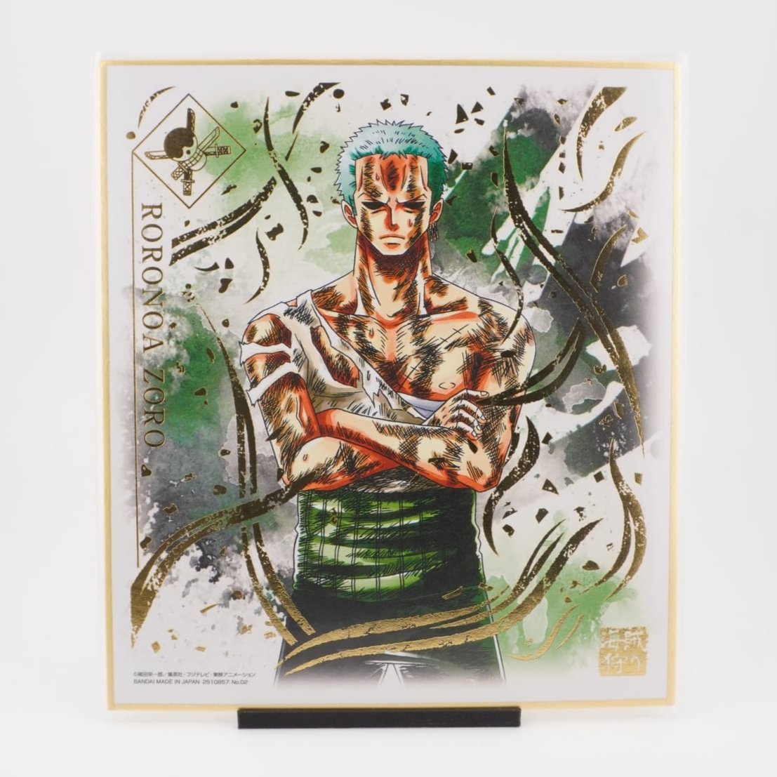 One Piece 'Zorro Grand Line Art' Shikishi