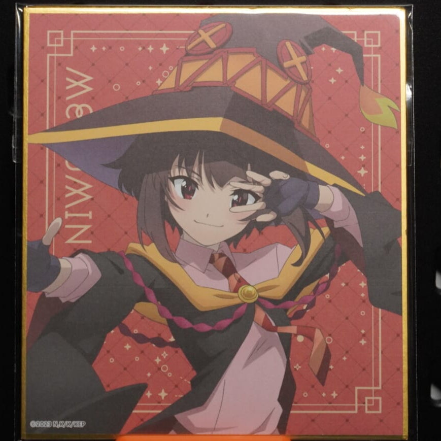 KonoSuba Megumin Shikishi