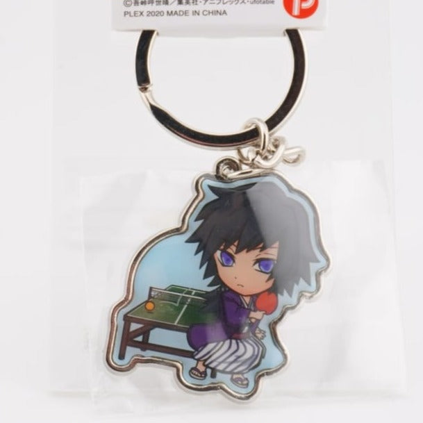 Demon Slayer Giyu Tomioka Metall Anhänger