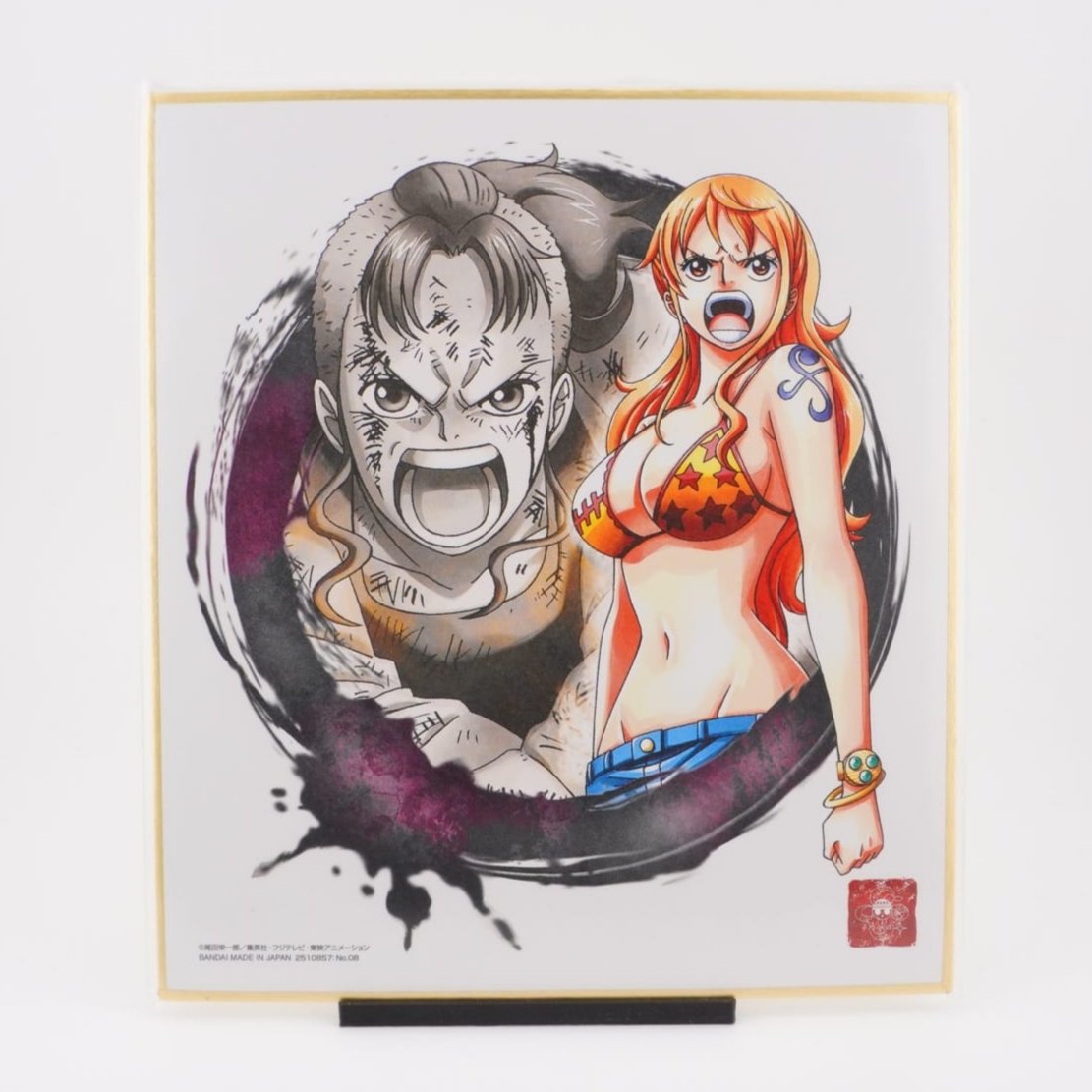 One Piece 'Nami Grand Line Art' Shikishi