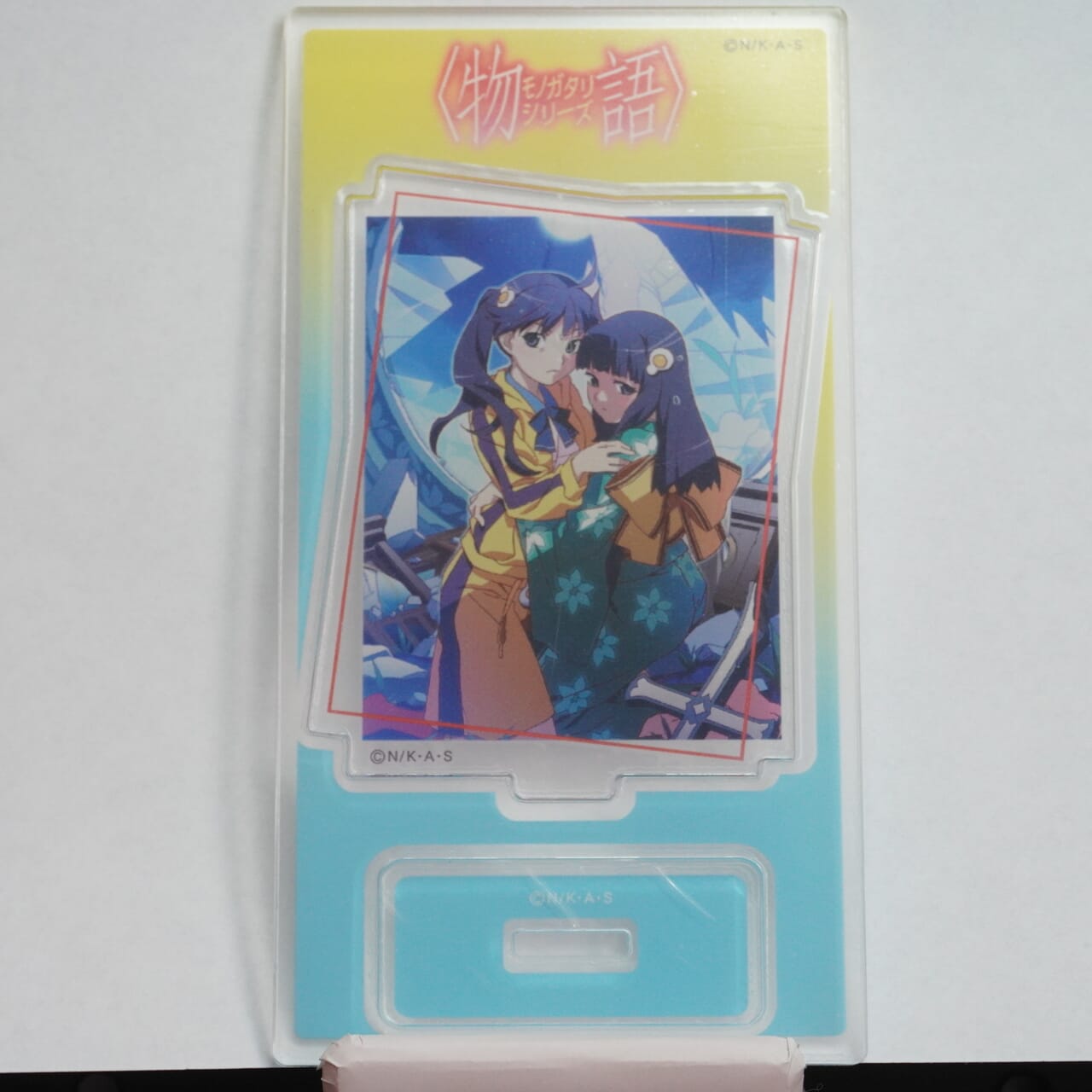 Monogatari Karen Araragi & Tsukihi Araragi 8cm Aufsteller