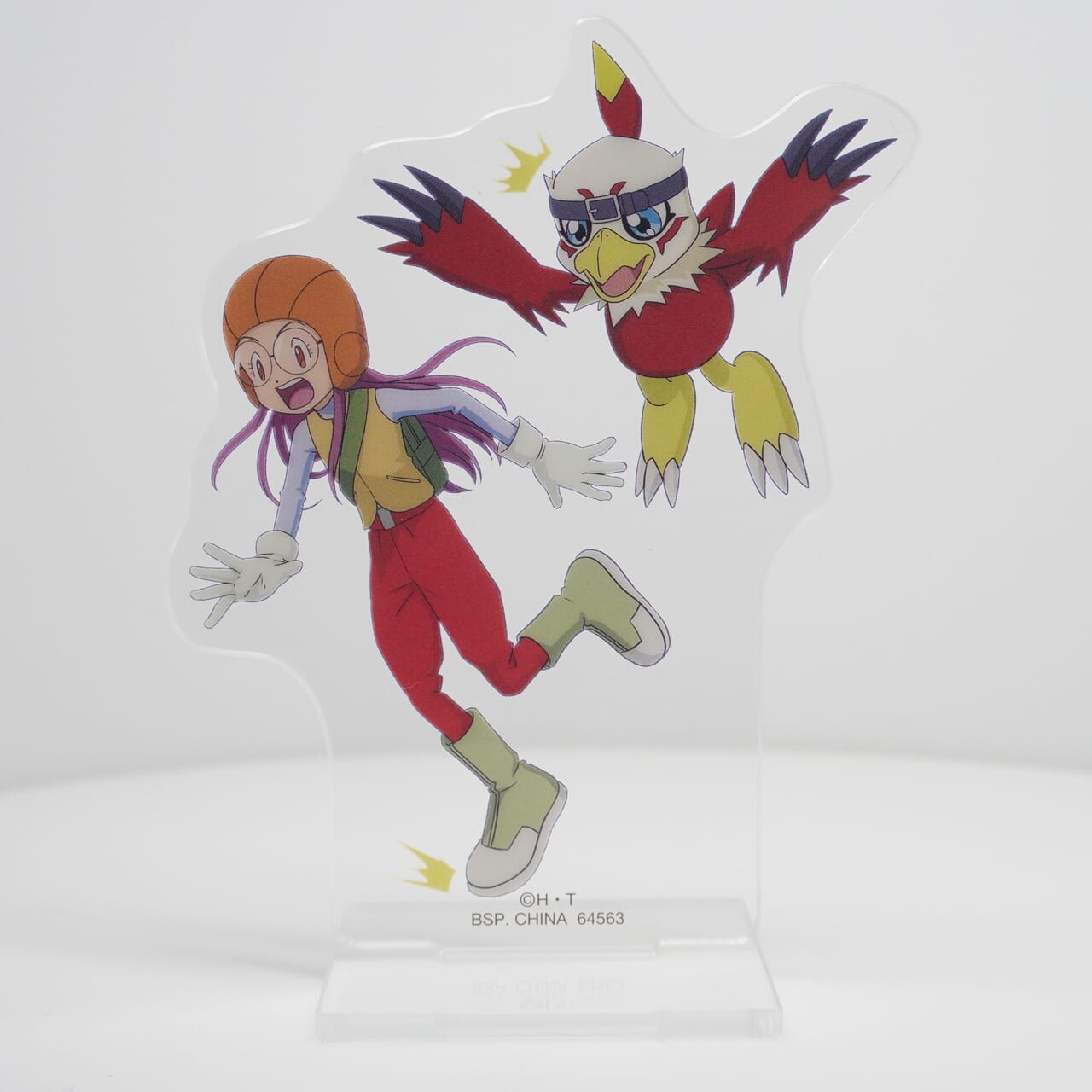 Digimon Miyako & Hawkmon 9cm Aufsteller