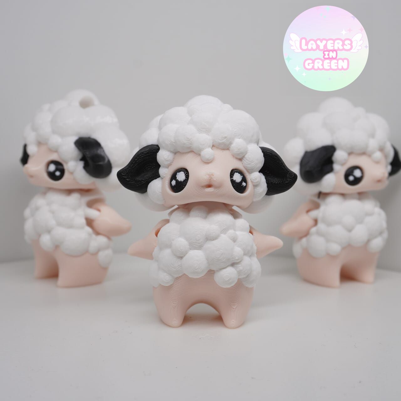 Pixie Schaf 3D Druck Fidget Figur