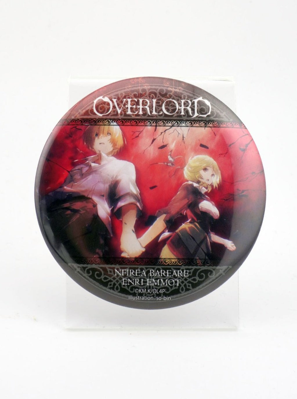 Overlord Nfirea & Enri 74mm Button