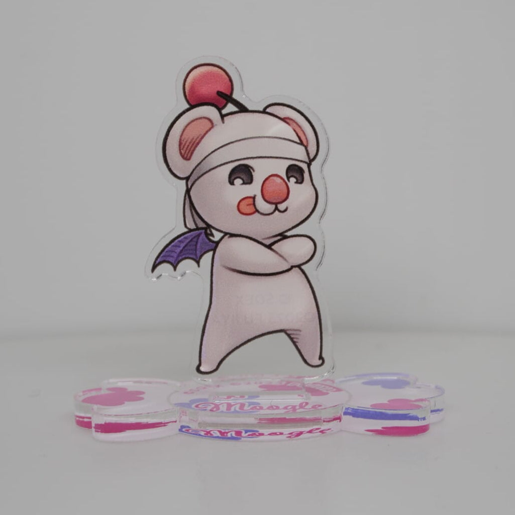 Final Fantasy Moogle x Peko & Poko Mini 4cm Aufsteller