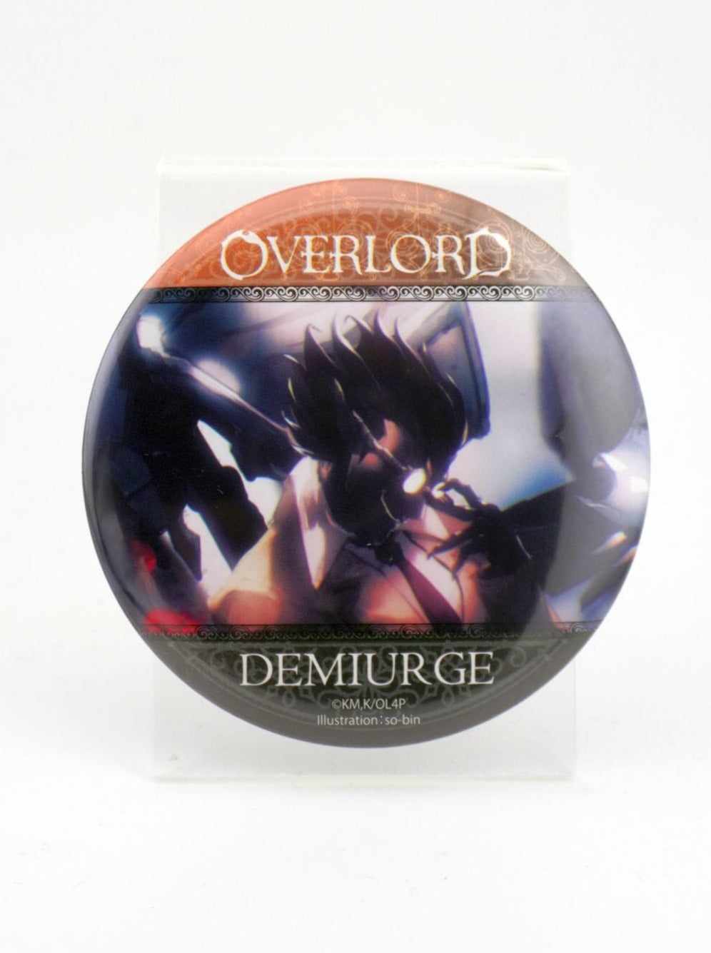 Overlord Demiurge 74mm Button
