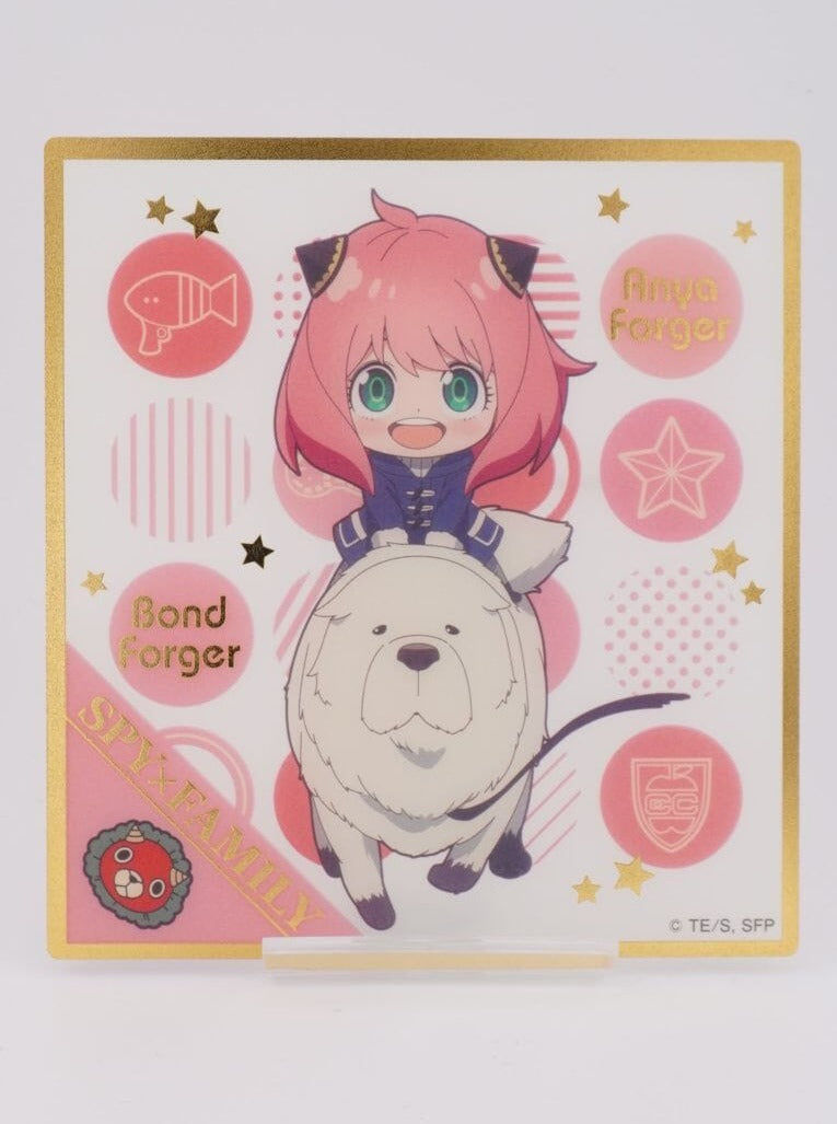 Spy x Family Anya & Bond PVC Shikishi