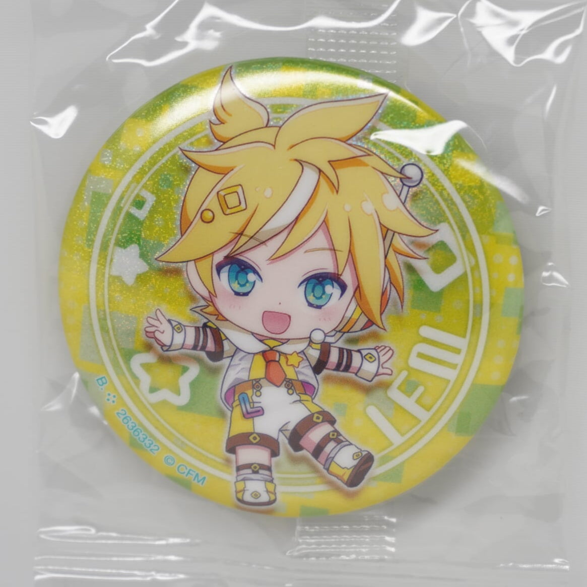 Hatsune Miku Len Vocaloid 5cm Button