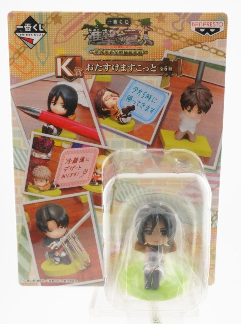 Attack on Titan Mikasa Desktop Helper Figur