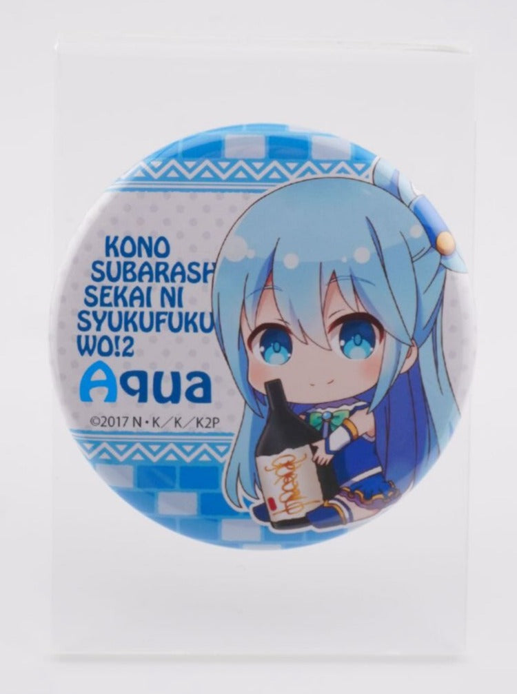 KonoSuba Aqua Button