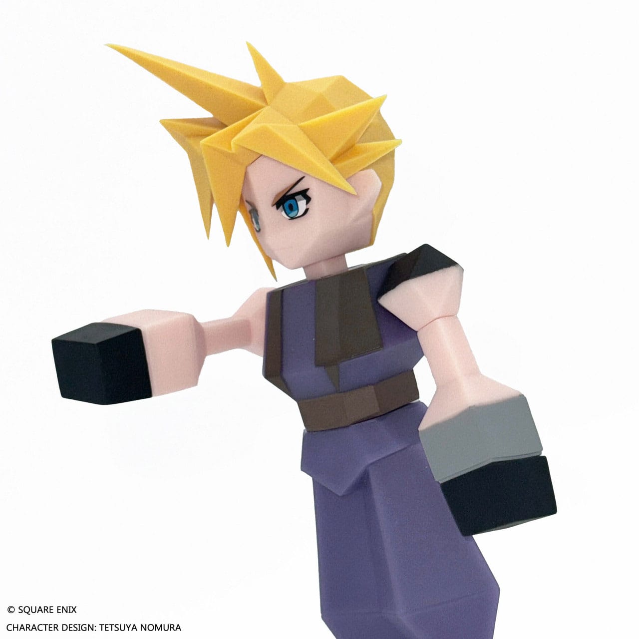 Final Fantasy VII Cloud Strife Polygon Vinyl 15 cm Figur
