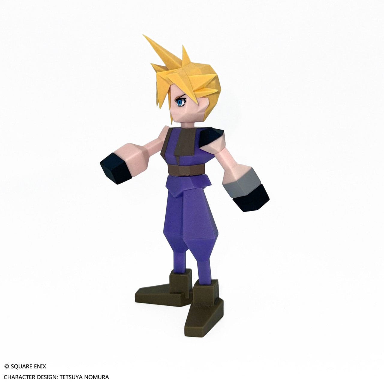 Final Fantasy VII Cloud Strife Polygon Vinyl 15 cm Figur
