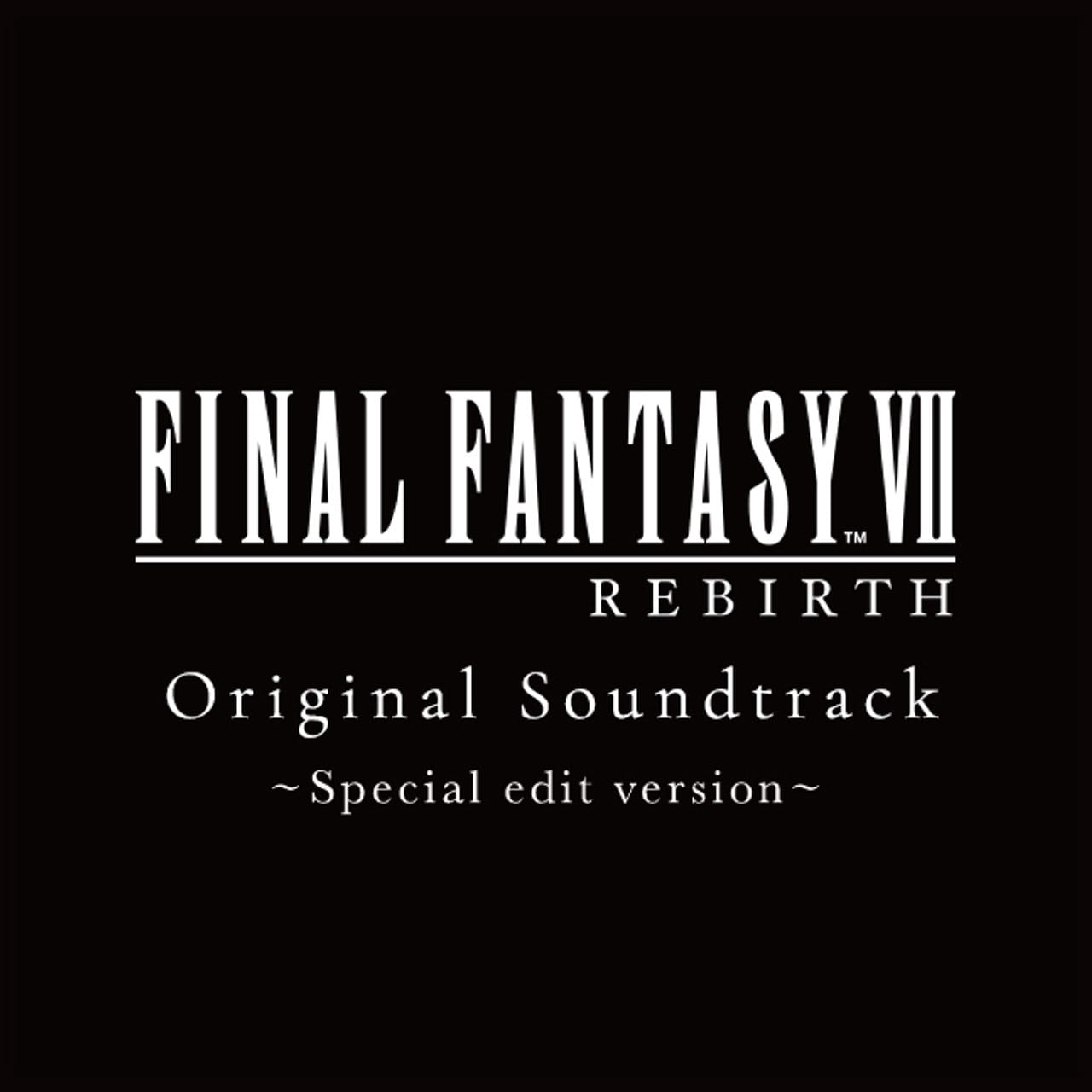 Final Fantasy VII Rebirth Musik-CD Original Soundtrack Special Edit Ver. (8 CDs)