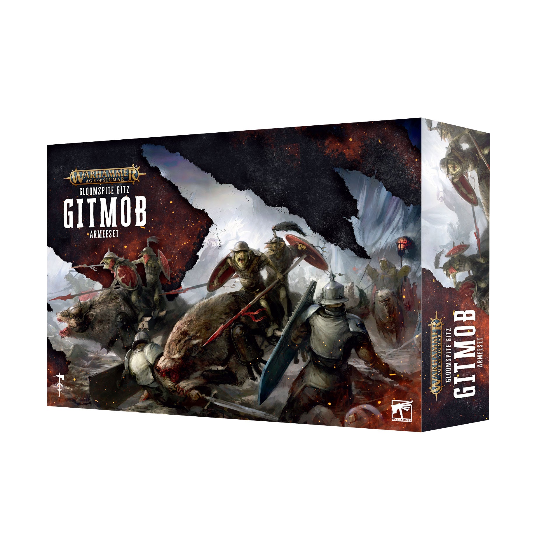 Warhammer AOS Gloomspite Gitz: Gitmob Armeeset (Deutsch) (89-93)