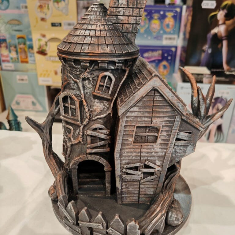 Baba Yaga Würfelturm 3D Druck Deko - ohne Würfel -