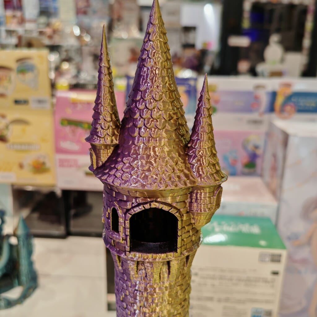 Tall Tower Würfelturm 3D Druck Deko - ohne Würfel -