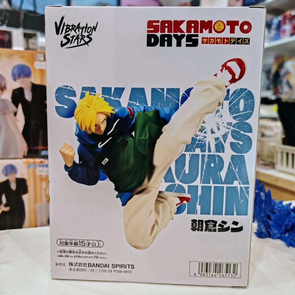 Sakamoto Days Shin Asakura Vibration Stars 12cm Statue