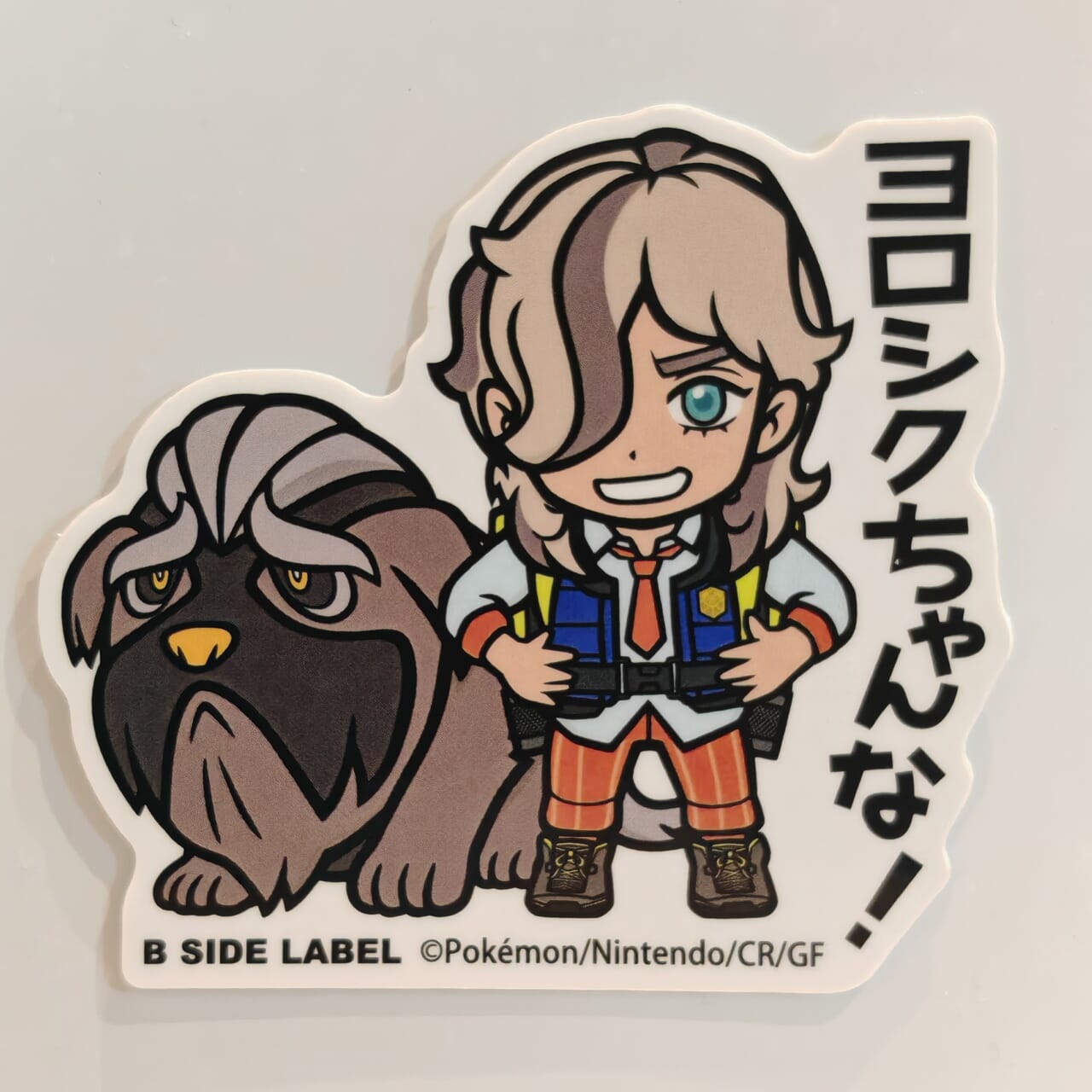 Pokemon Pepper & Mastifioso B-Side Label Sticker