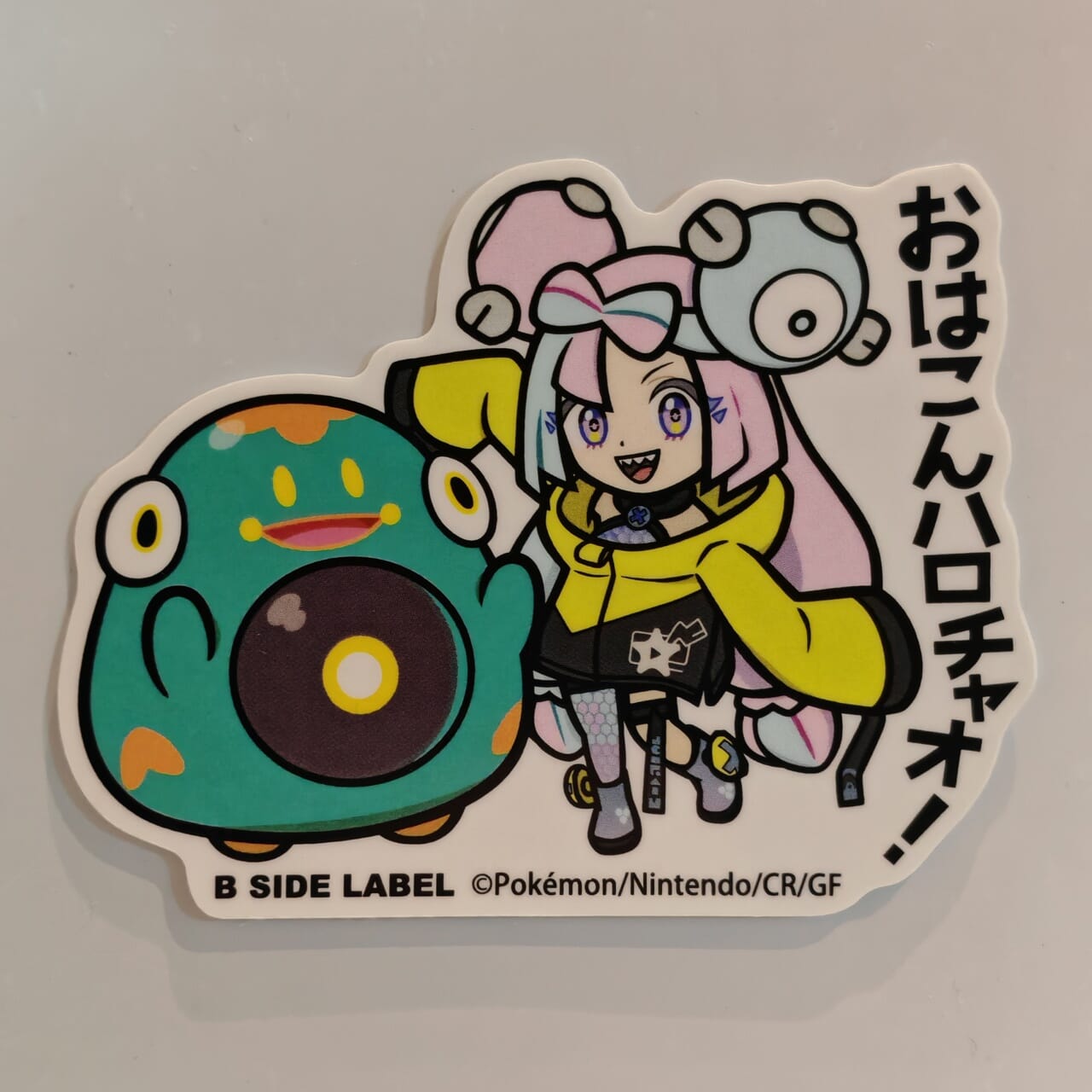 Pokemon Enigmara & Wampitz B-Side Label Sticker