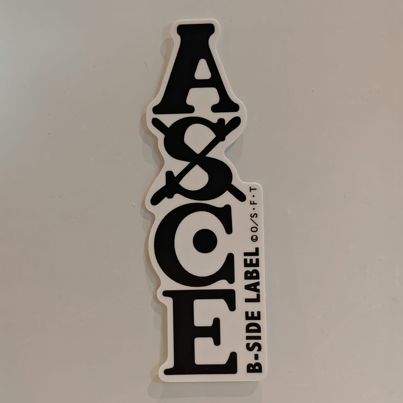One Piece Portgas D. Ace B-Side Label Sticker