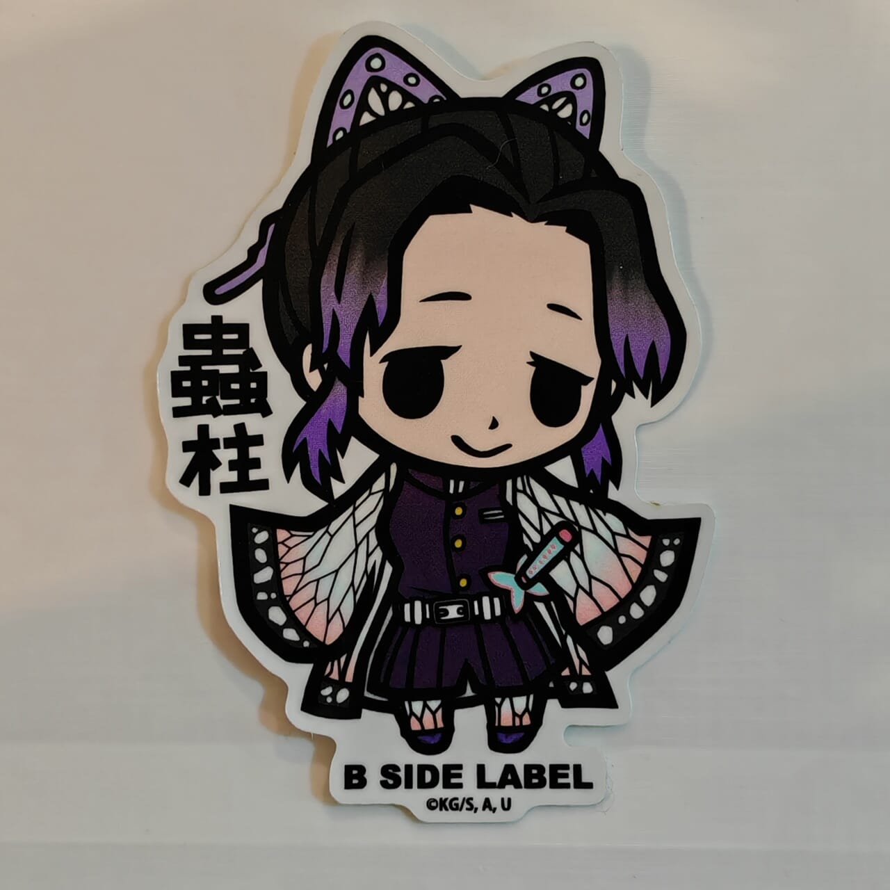 Demon Slayer Shinobu B-Side Label Sticker