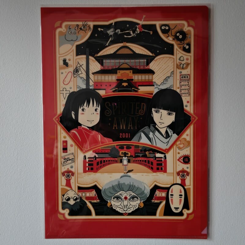 Chihiros Reise ins Zauberland A4 Clearfile / Poster