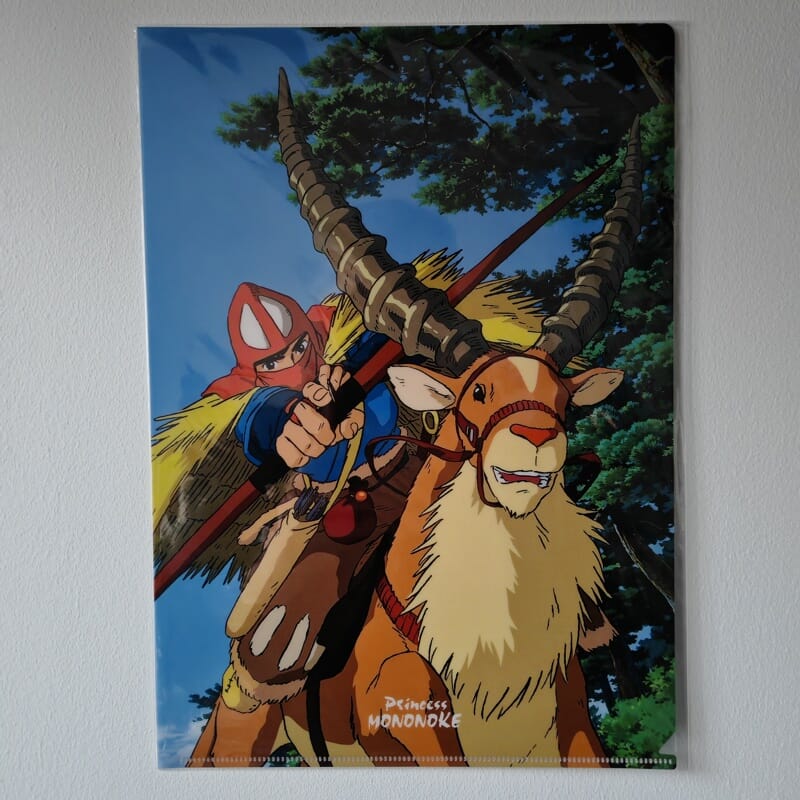 Prinzessin Mononoke A4 Clearfile / Poster