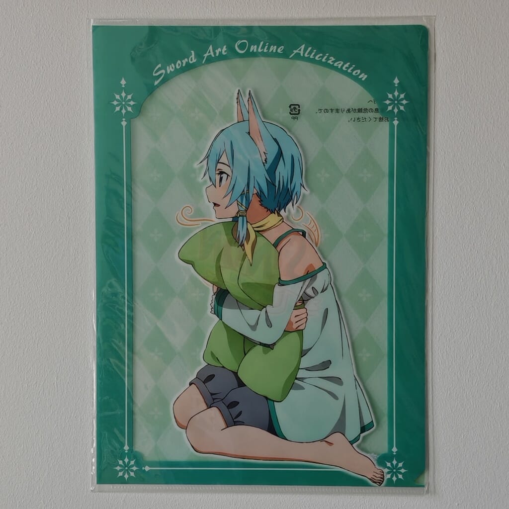 Sword Art Online Sinon A4 Clearfile / Poster