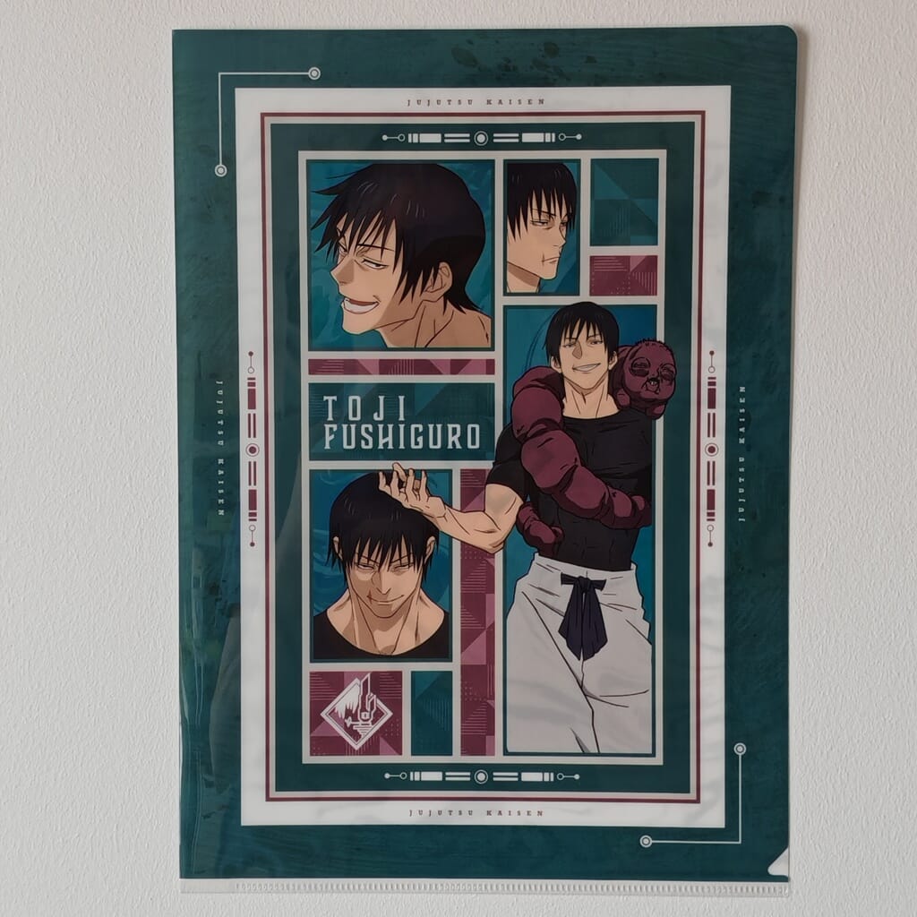 Jujutsu Kaisen Toji Fushiguro A4 Clearfile / Poster