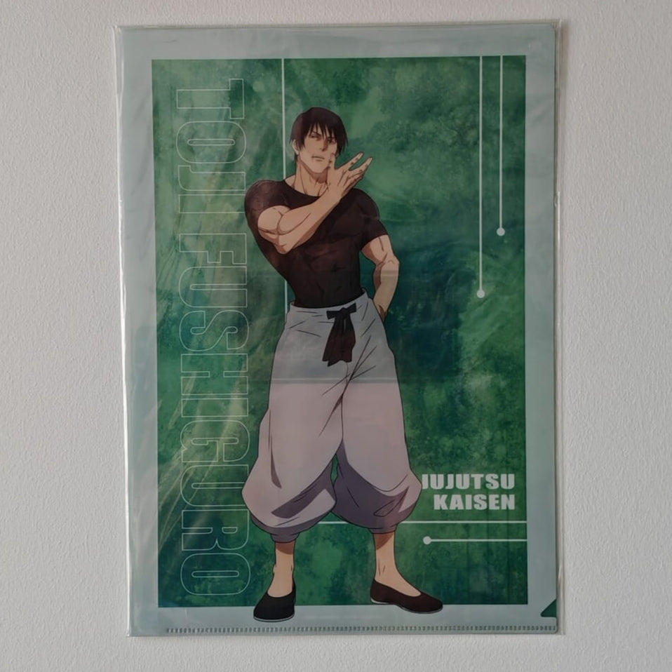 Jujutsu Kaisen Toji Fushiguro A4 Clearfile / Poster
