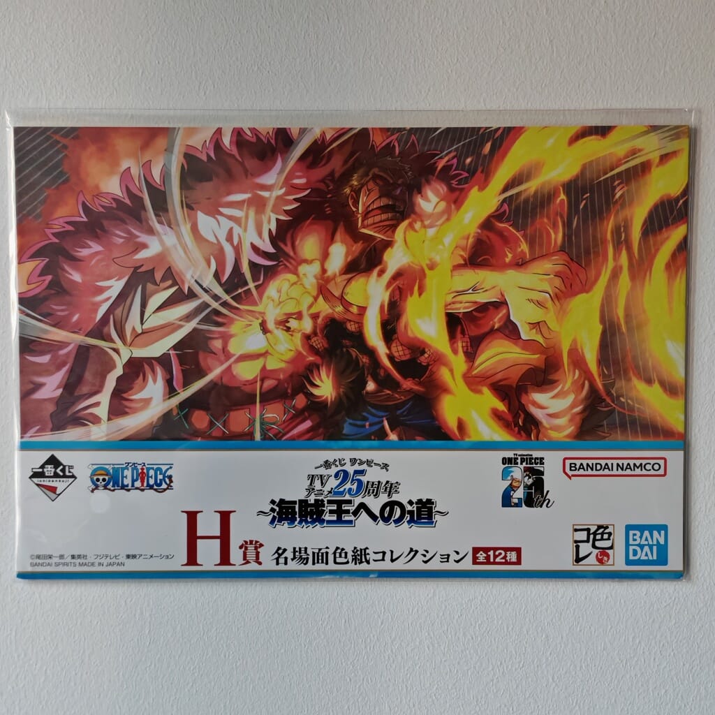 One Piece 25th Anniversary Shikishi