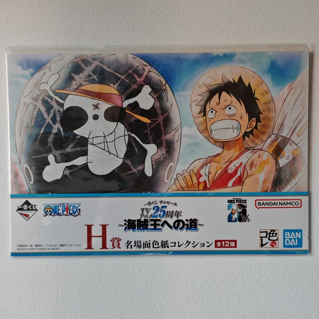 One Piece 25th Anniversary Shikishi