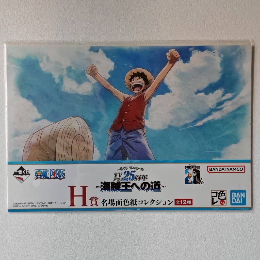 One Piece 25th Anniversary Shikishi