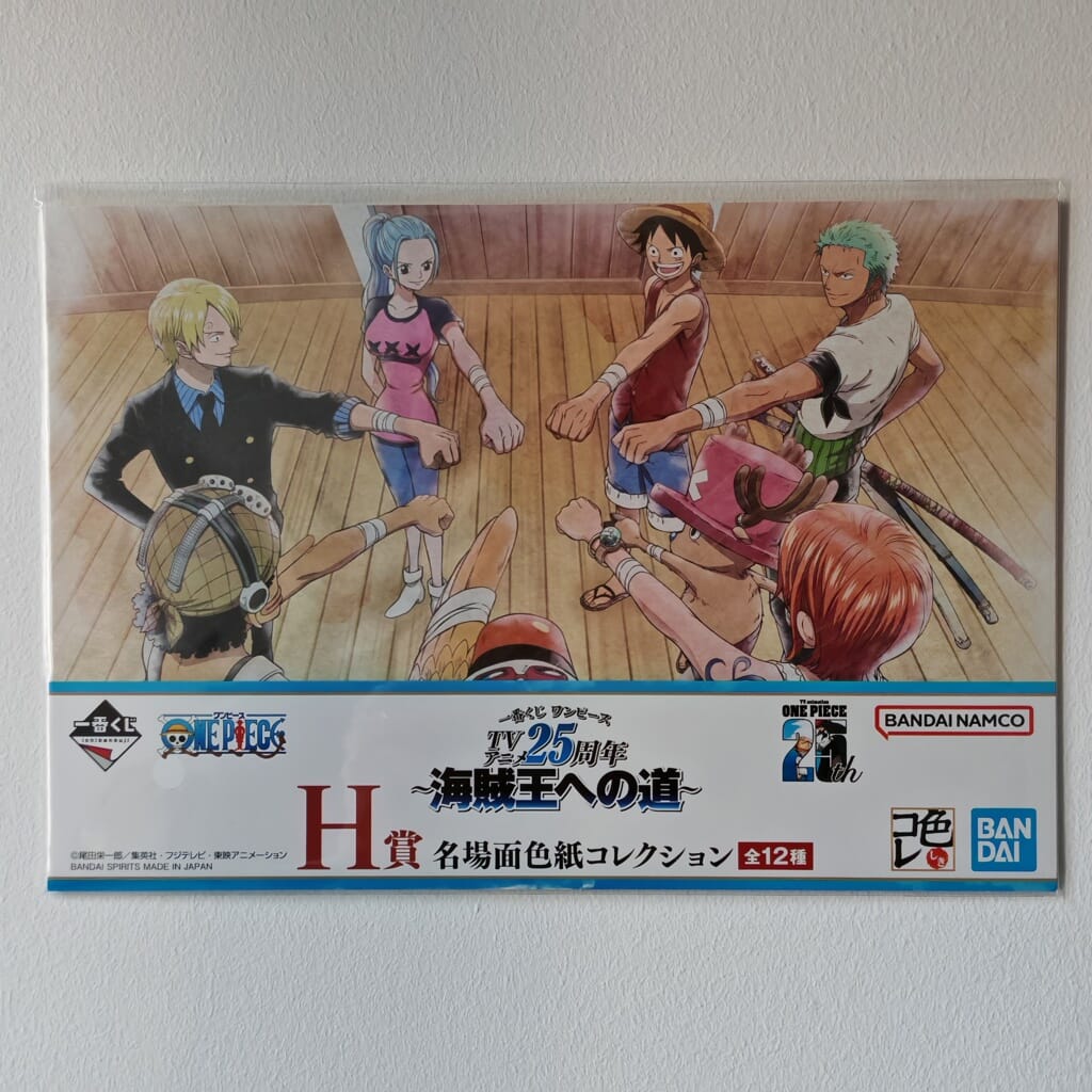 One Piece 25th Anniversary Shikishi