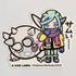 Pokemon Grusha & Kolowal B-Side Label Sticker