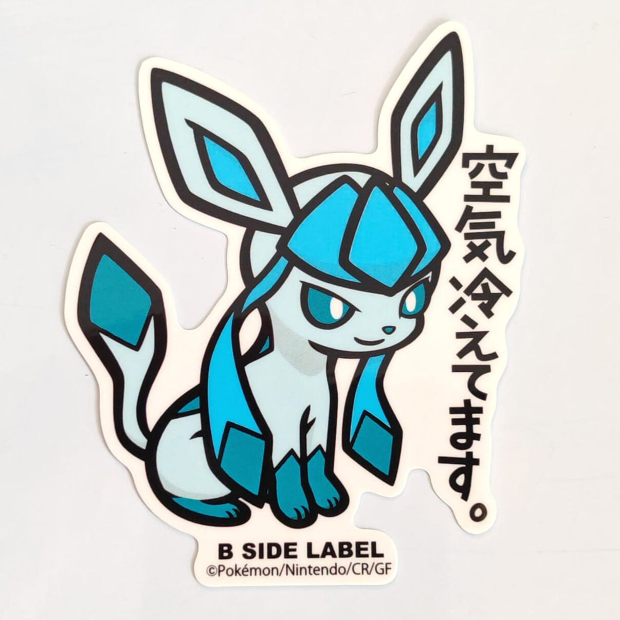 Pokemon Glaziola B-Side Label Sticker