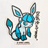 Pokemon Glaziola B-Side Label Sticker