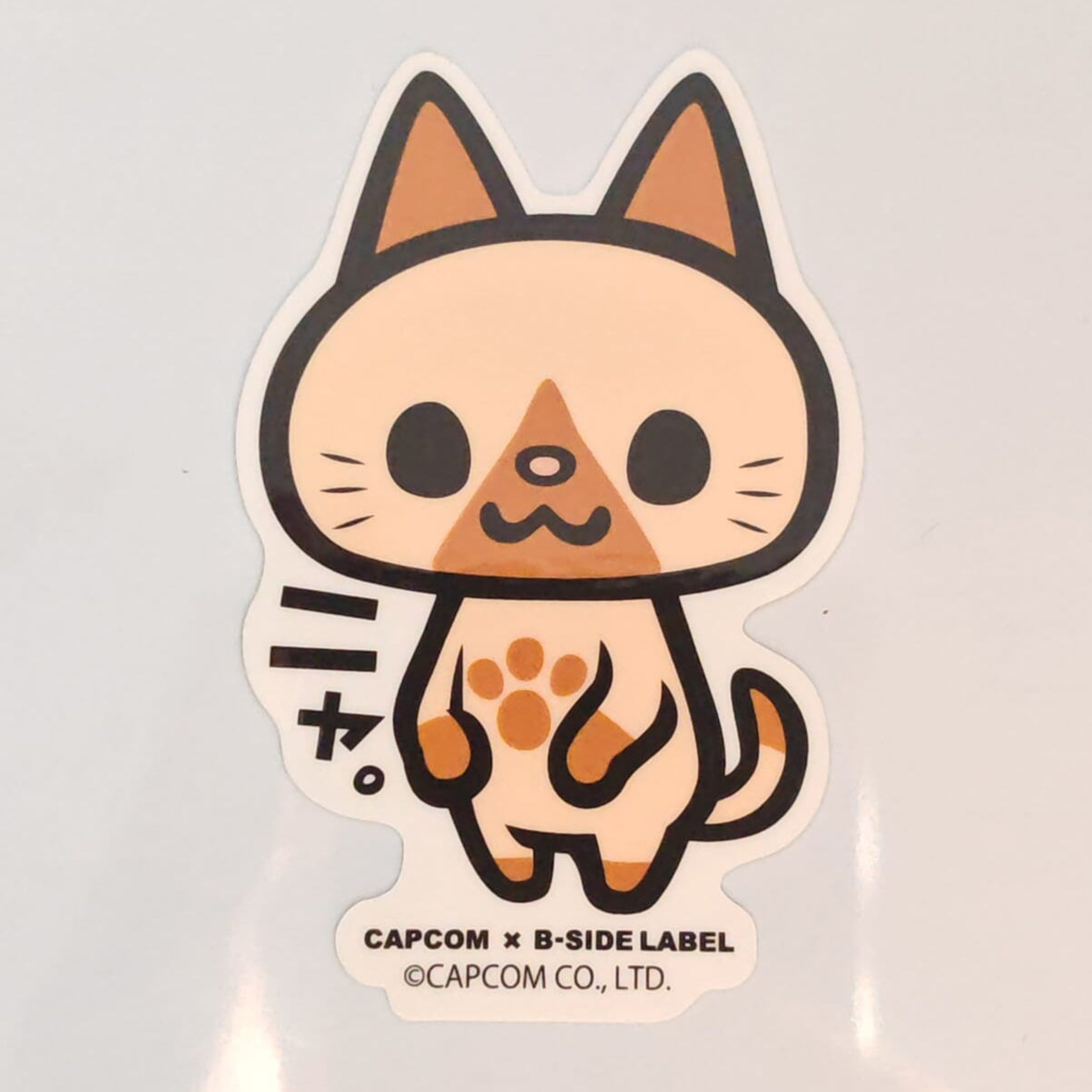 Monster Hunter Felyne B-Side Label Sticker