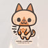 Monster Hunter Felyne B-Side Label Sticker
