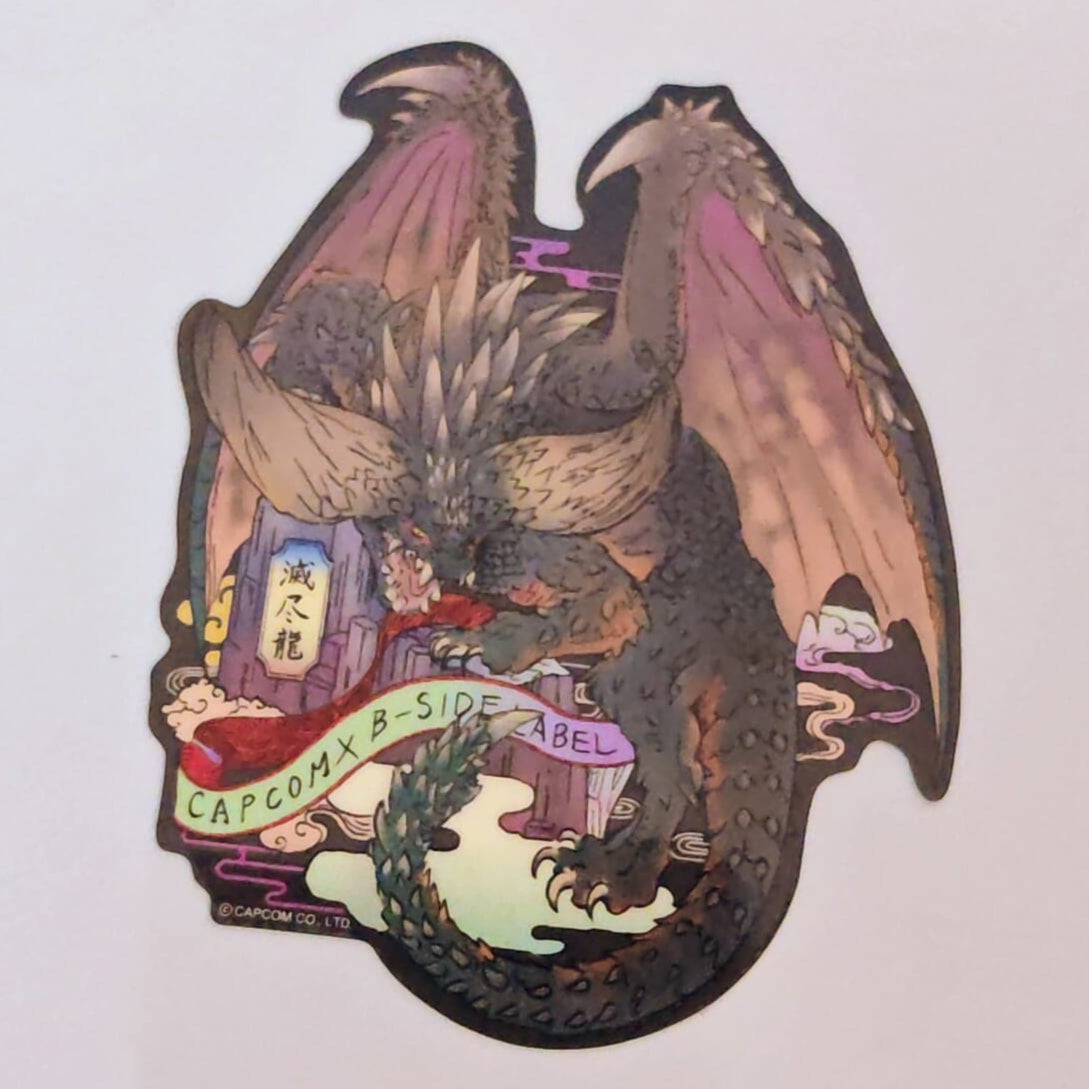 Monster Hunter Nergigante B-Side Label Sticker