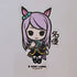 UmaMusume Meijiro McQueen B-Side Label Sticker