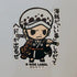 One Piece Trafalgar Law B-Side Label Sticker