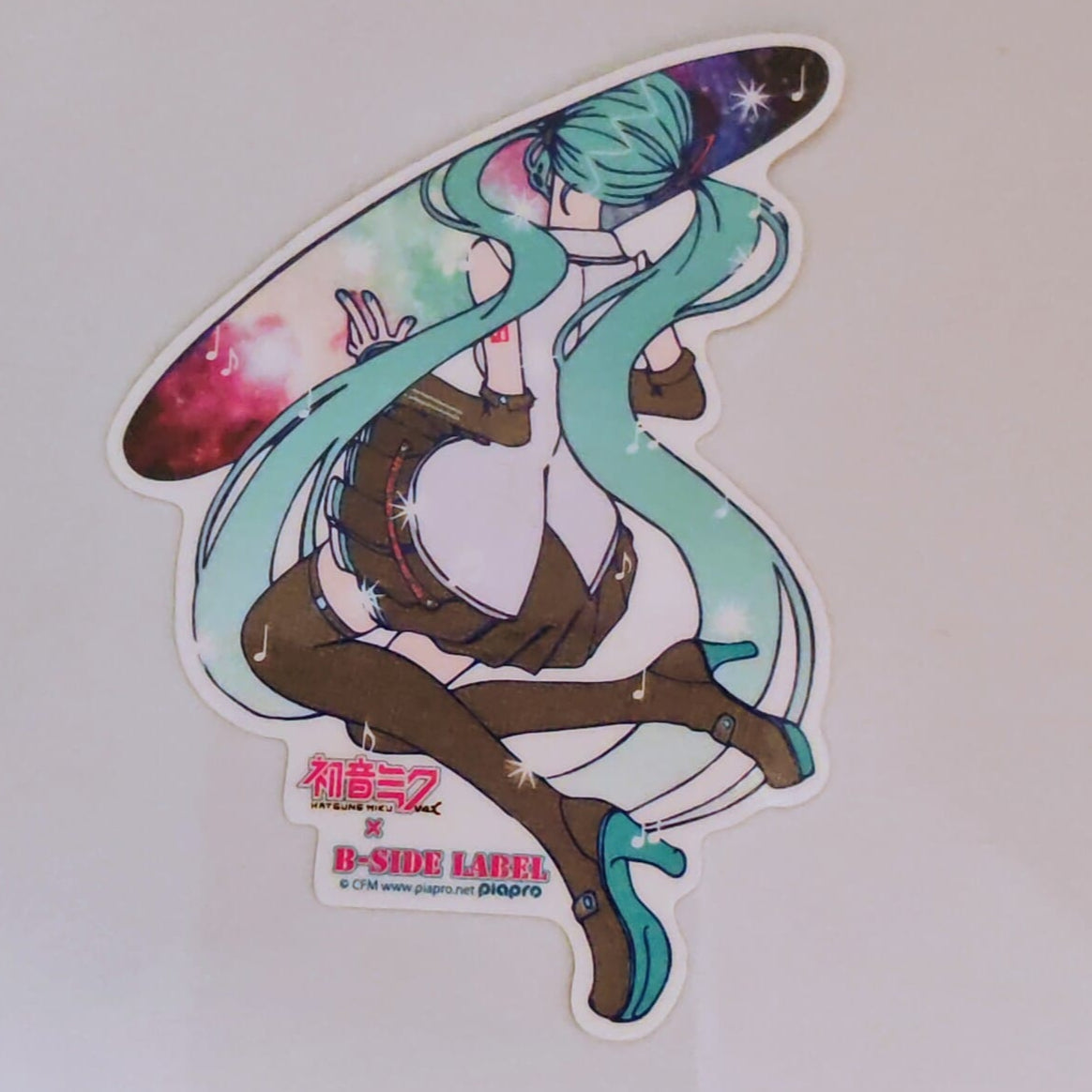 Hatsune Miku Vocaloid B-Side Label Sticker