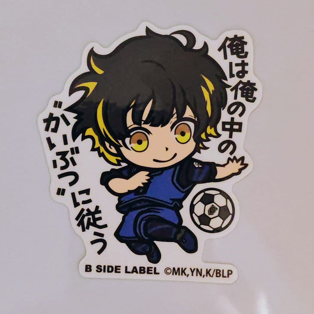 Blue Lock Meguru Bachira B-Side Label Sticker