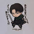 Attack on Titan Levi B-Side Label Sticker
