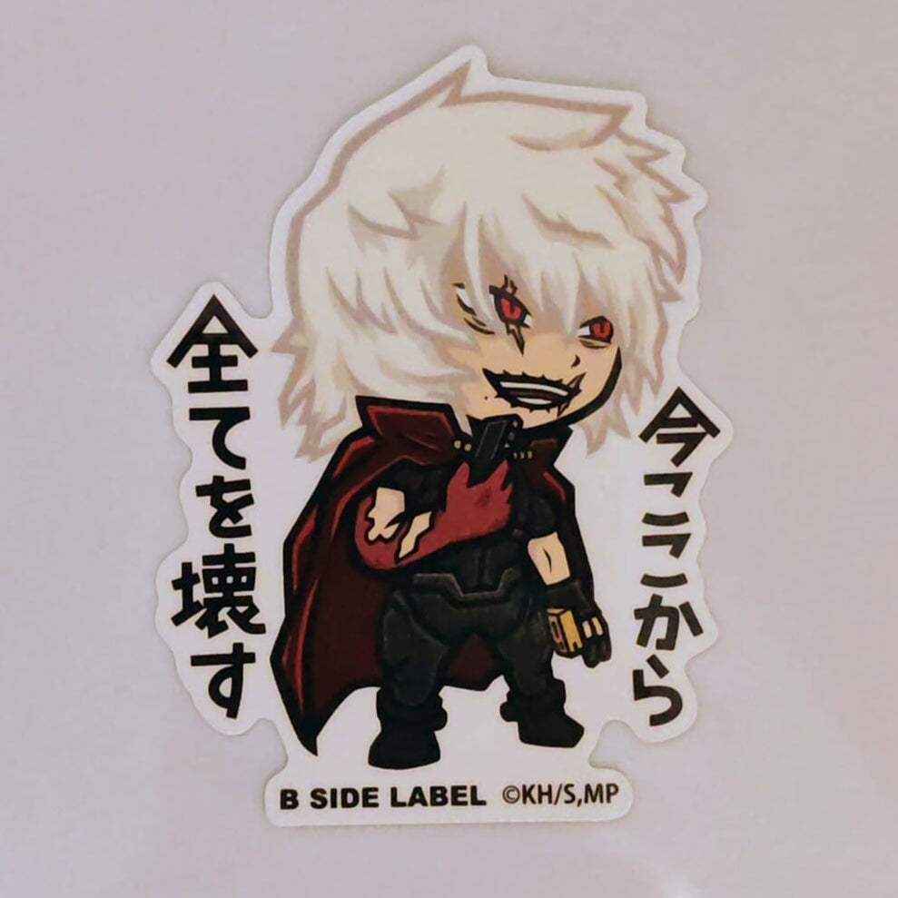 My Hero Academia Tomura Shigaraki B-Side Label Sticker