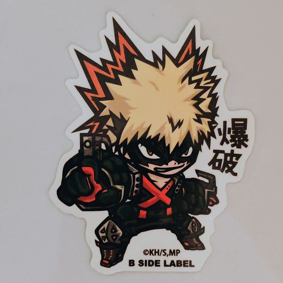My Hero Academia Katsuki Bakugo B-Side Label Sticker