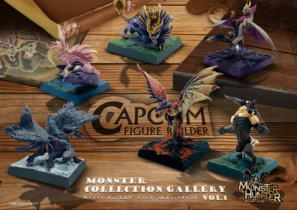 Monster Hunter Collection Gallery Vol.1 Figur (1 Figur, Zufällige Auswahl)